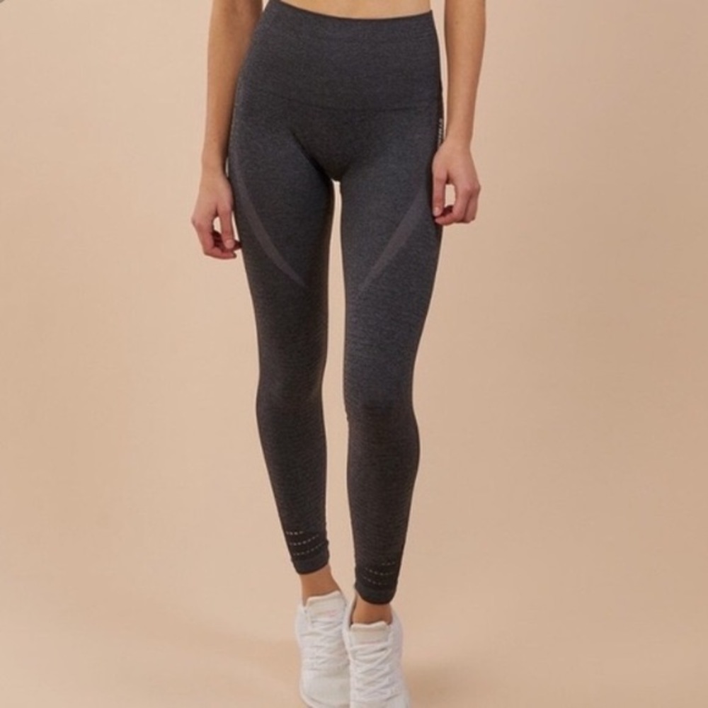 Gymshark Original Seamless Leggings, Dark Grey